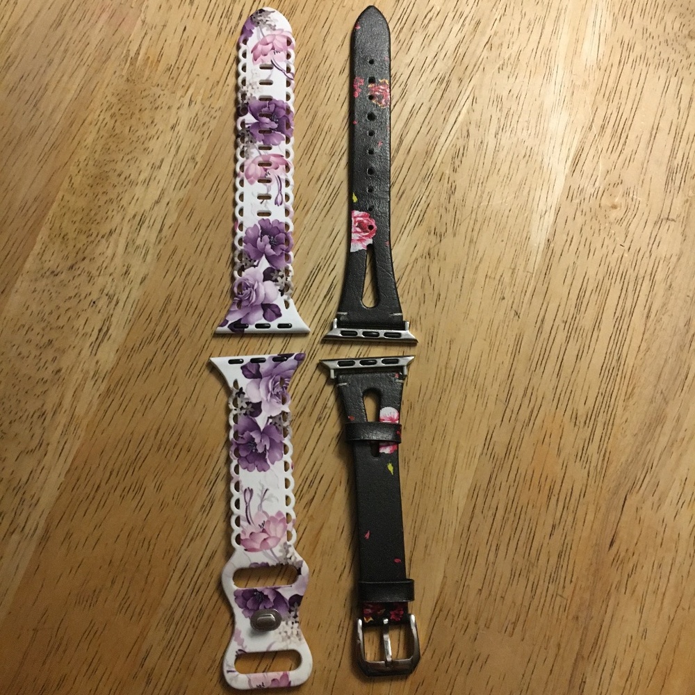 Apple Watch floral bands